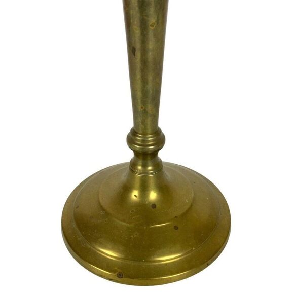 Vintage Gatco Solid Brass Candelabra Pair 3 Arm Candlestick Holders 1980s - Picture 7 of 11